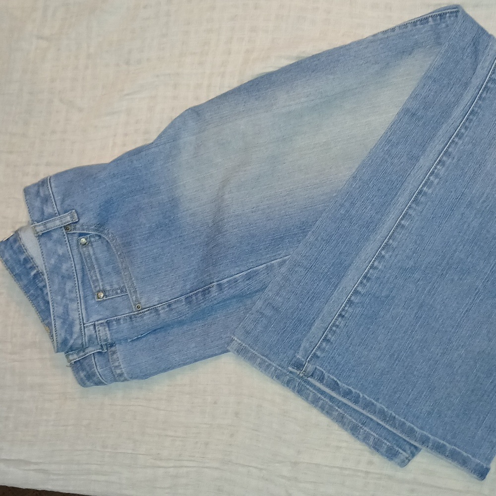 Boot Cut Jeans Size 12 Color Light Blue